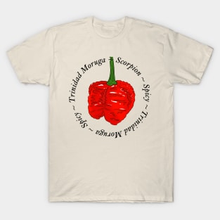 Trinidat Moruga Scorpion Chili pepper sticker jalapeno habanero T-Shirt